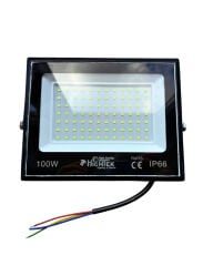 Hightek 100W 9000 Lümen Yeşil Işık IP66 IPAD Kasa Dış Mekan LED Projektör