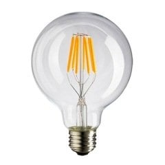 Cata CT-4354 6W G95 3200K Günışığı Glop Uzun Fılament Led Rustik Ampul