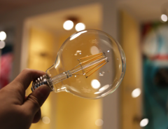 Cata CT-4354 6W G95 3200K Günışığı Glop Uzun Fılament Led Rustik Ampul