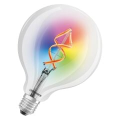Osram Ledvance Smart 4.5W RGBW Şeffaf Cam Akıllı Filament Glop LED Ampul