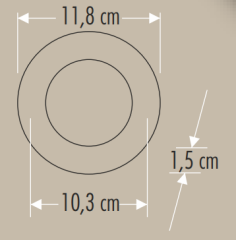 Cata CT-5145 6W 6400K Beyaz Işık Slim Led Panel