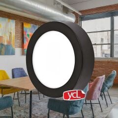 YCL Yücel ASM 1212 Sıva Üstü Yuvarlak Led Panel 3000K