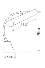 Cata CT-5207 6W 6400K Beyaz Işık Krom Led Aplik