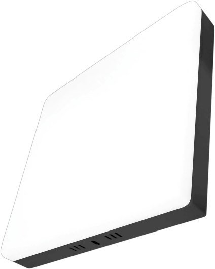 Helios HS 1073 36W Siyah Kasa Kare Panel Aydınlatma Beyaz Işık