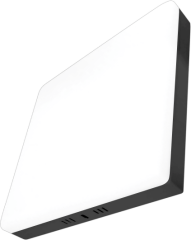Helios HS 1073 36W Siyah Kasa Kare Panel Aydınlatma Beyaz Işık