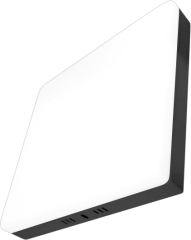 Helios HS 1073 36W Siyah Kasa Kare Panel Aydınlatma Beyaz Işık