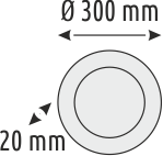 Helios HS 1061 48W Backlight Sıva Üstü Panel Aydınlatma Metal Kasa Günışığı
