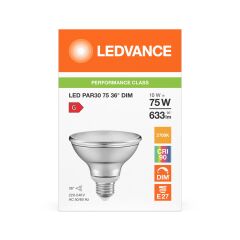 Ledvance LED PAR30 10W 2700K Sarı Işık E27 Dimlenebilir Spot Ampul