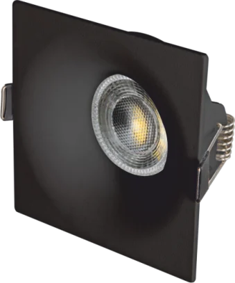Cata CT-5090 Lion GU10 Duy Mat Siyah Kare Dekoratif LED Spot Kasası