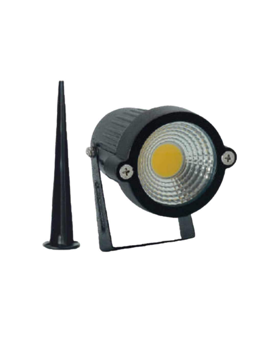 Helios HS-3832 7W Yeşil Işık Saplamalı Kazıklı Bahçe Çim LED Armatürü
