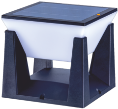 Helios HS-5664 Femi 60W 3 Renk Fonksiyonlu Solar Güneş Enerjili Set Üstü Bahçe Armatürü