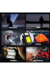 6W CEP PROJEKTÖRÜ ŞARJLI (USB+AÇACAKLI+MİNİ)