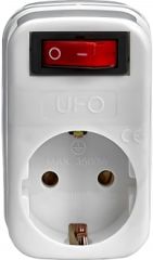 Ufo Akım Korumalı Priz Anahtarlı