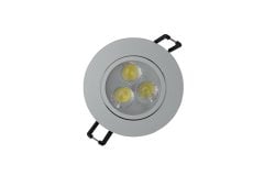 Global 4W 4200K 3x1W Sıva Altı Yuvarlak Led Armatür