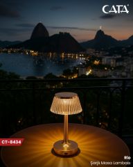 Cata CT-8434 Rio Şarjlı Masa Lambası (Dimmerli)
