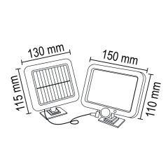 Forlife FL-3228 60W Solar Projektör