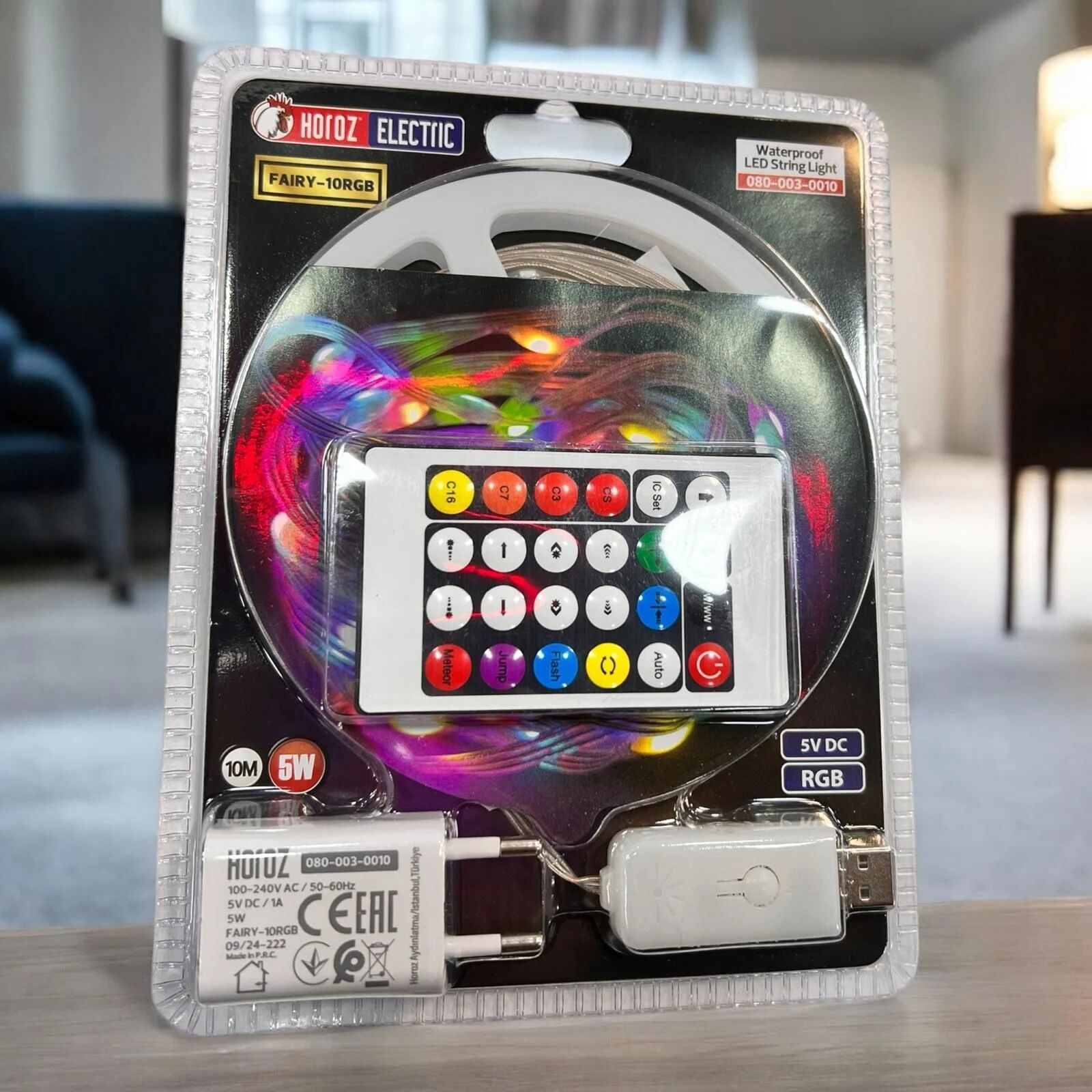 Horoz FAIRY-10 RGB 5V 10 Metre Şerit LED