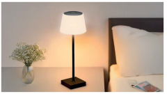 Horoz GLAMOR RGB Dokunmatik Dimli LED Masa Lambası  2W Şarjlı