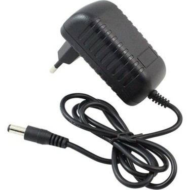 Helios HS-3438 12V 2A(Amper) 24W Fişli Priz Tipi DC Jacklı Plastik Adaptör