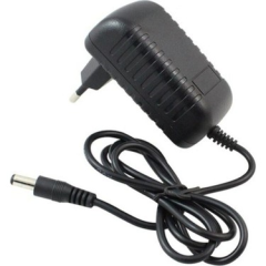 Helios HS-3438 12V 2A(Amper) 24W Fişli Priz Tipi DC Jacklı Plastik Adaptör