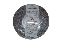 Öznur TTR 3x0.75 mm2 Kablo Siyah H05VV-F