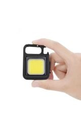 HIGHTEK HT3239 Napolyon Mini 5W COB LED Şarj Edilebilir Mıknatıslı Şişe Açacaklı Anahtarlık Kamp ve Acil Durum Şarjlı El Feneri