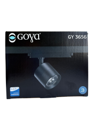 Goya GY‑3656 30 W 3000K LED Ray Spot Siyah Kasa