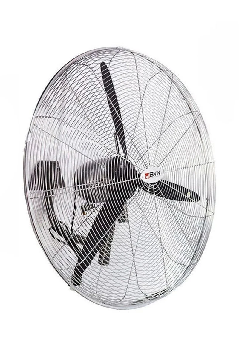 Bahçıvan BSV-D 750 350W 1400 RPM 17.400 m³/h Otomatik Salınımlı 3 Kademeli Duvar Tipi Sanayi Vantilatörü