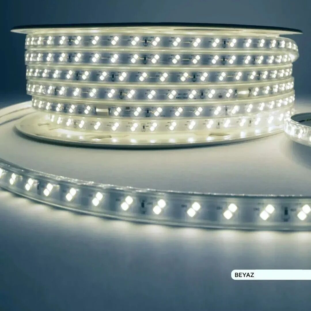 ACK AS01-00503  220V 6W 6500K Beyaz Dış Mekan Şerit LED (50mt Rulo)