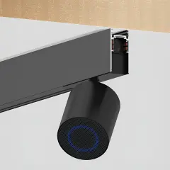 Braytron BD60-00011 M20 10W 48V DC Bluetooth Hi-Fi Siyah Alüminyum Manyetik Ray Hoparlörü