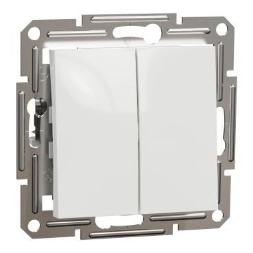 Schneider EPH0370121 Beyaz Çerçevesiz Komütatör-3606480986727