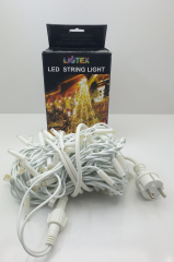 Liğtex 10 Metre 100 Led Eklenebilir Yılbaşı Süsü Günışığı - IP65 Dış Mekan