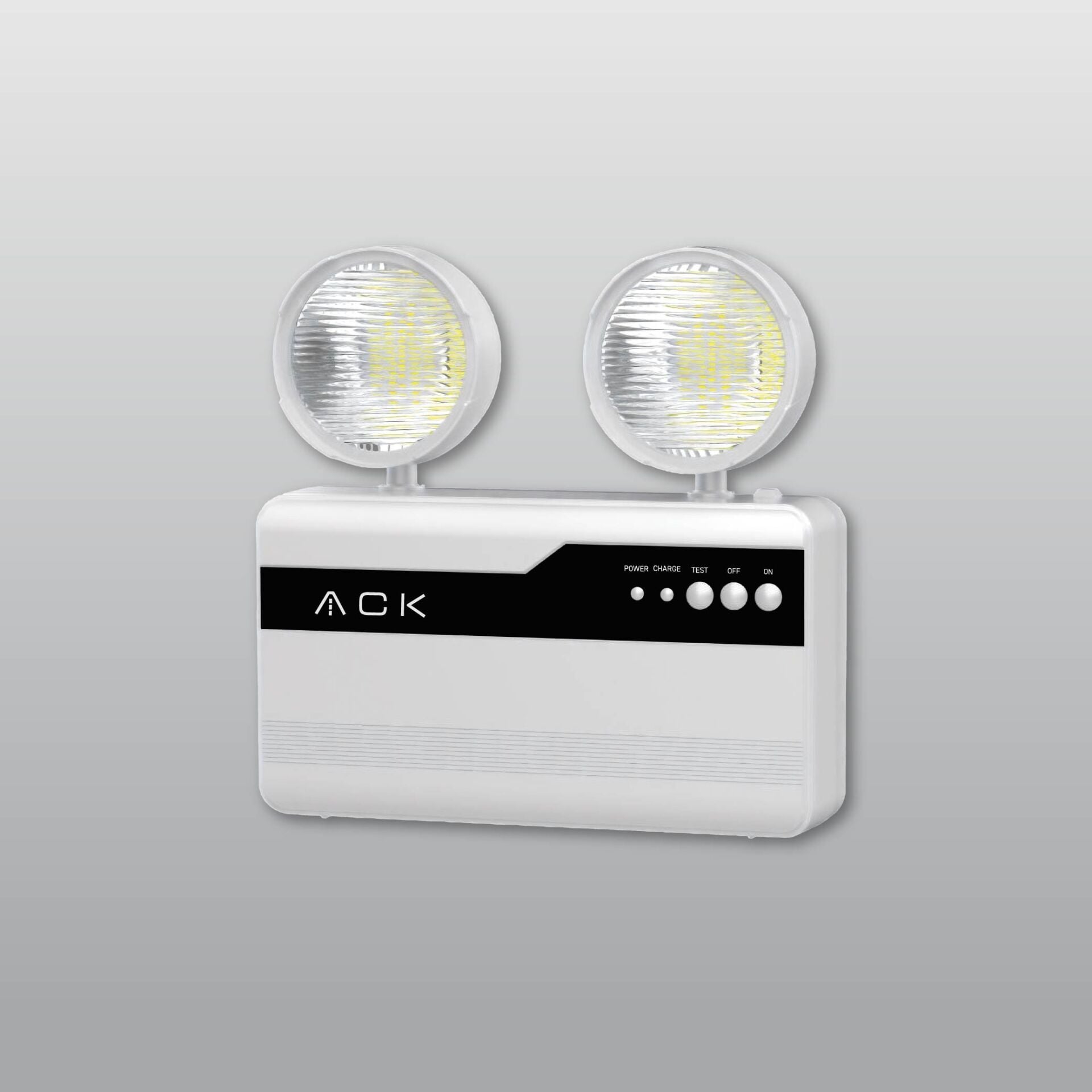 ACK AC02-00330 Pro Series 10W CCT 3 Renk  Çift Başlıklı Acil Durum Aydınlatma Armatürü