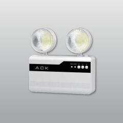 ACK AC02-00330 Pro Series 10W CCT 3 Renk  Çift Başlıklı Acil Durum Aydınlatma Armatürü