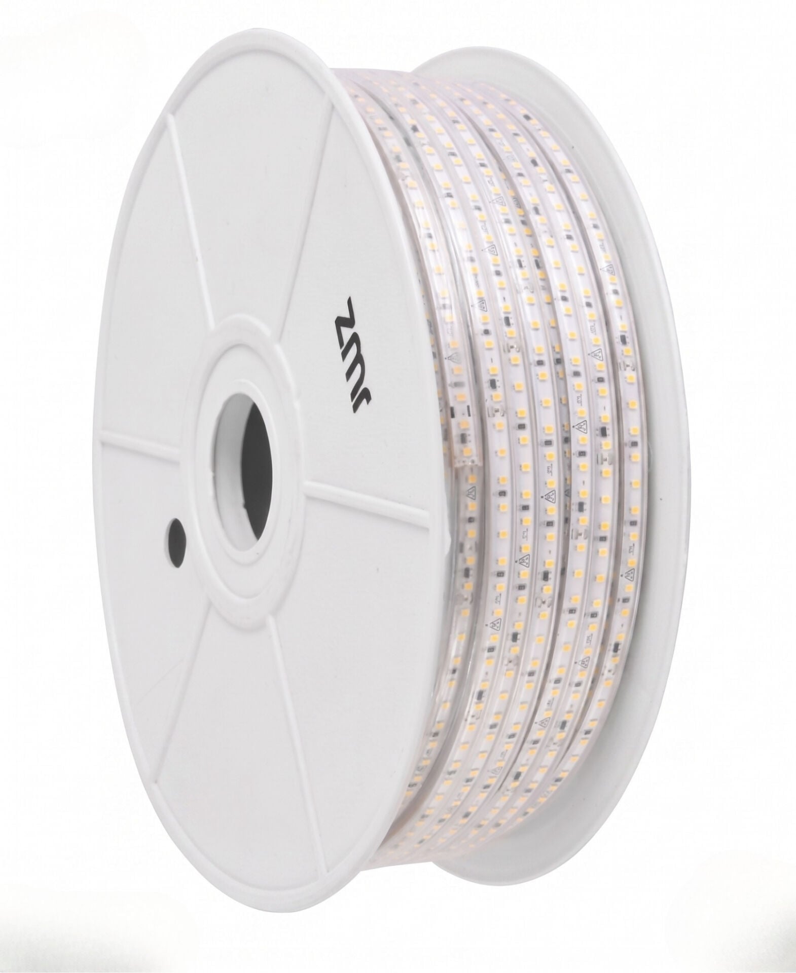 ZMR-638/B.65 220V Metrede 120 LED Trafosuz Yapışkanlı Dış Mekan Şerit LED 6500K Beyaz