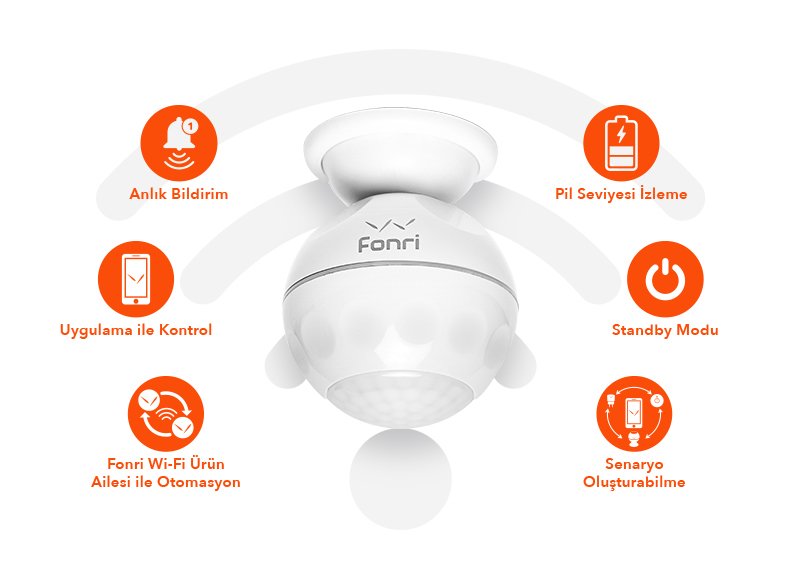 Fonri NAS-PD02W0 Akıllı Hareket Sensörü