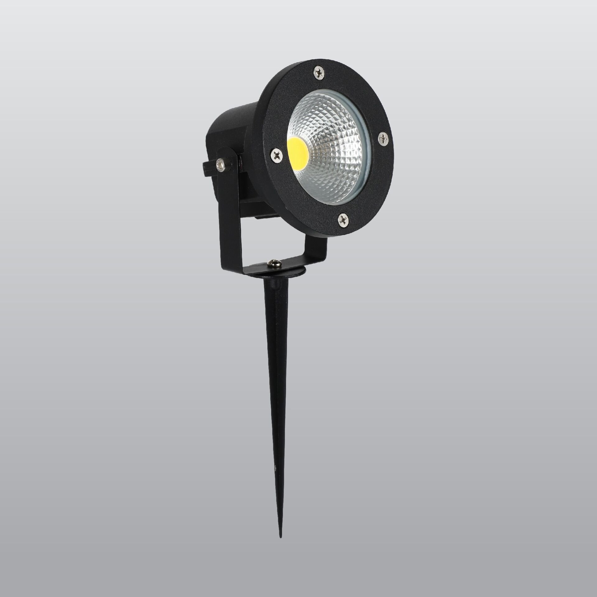 ACK AT25-00381 ACK 10W Amber Işık Kazıklı LED Çim Armatürü