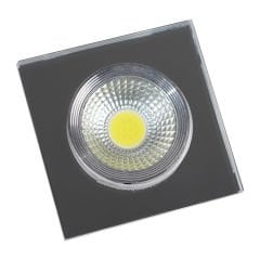 Sunlight 5W+5W Aynalı Kare Cam Spot (Beyaz+Günışığı Fonksiyonlu)