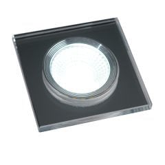 Sunlight 5W+5W Aynalı Kare Cam Spot (Beyaz+Günışığı Fonksiyonlu)