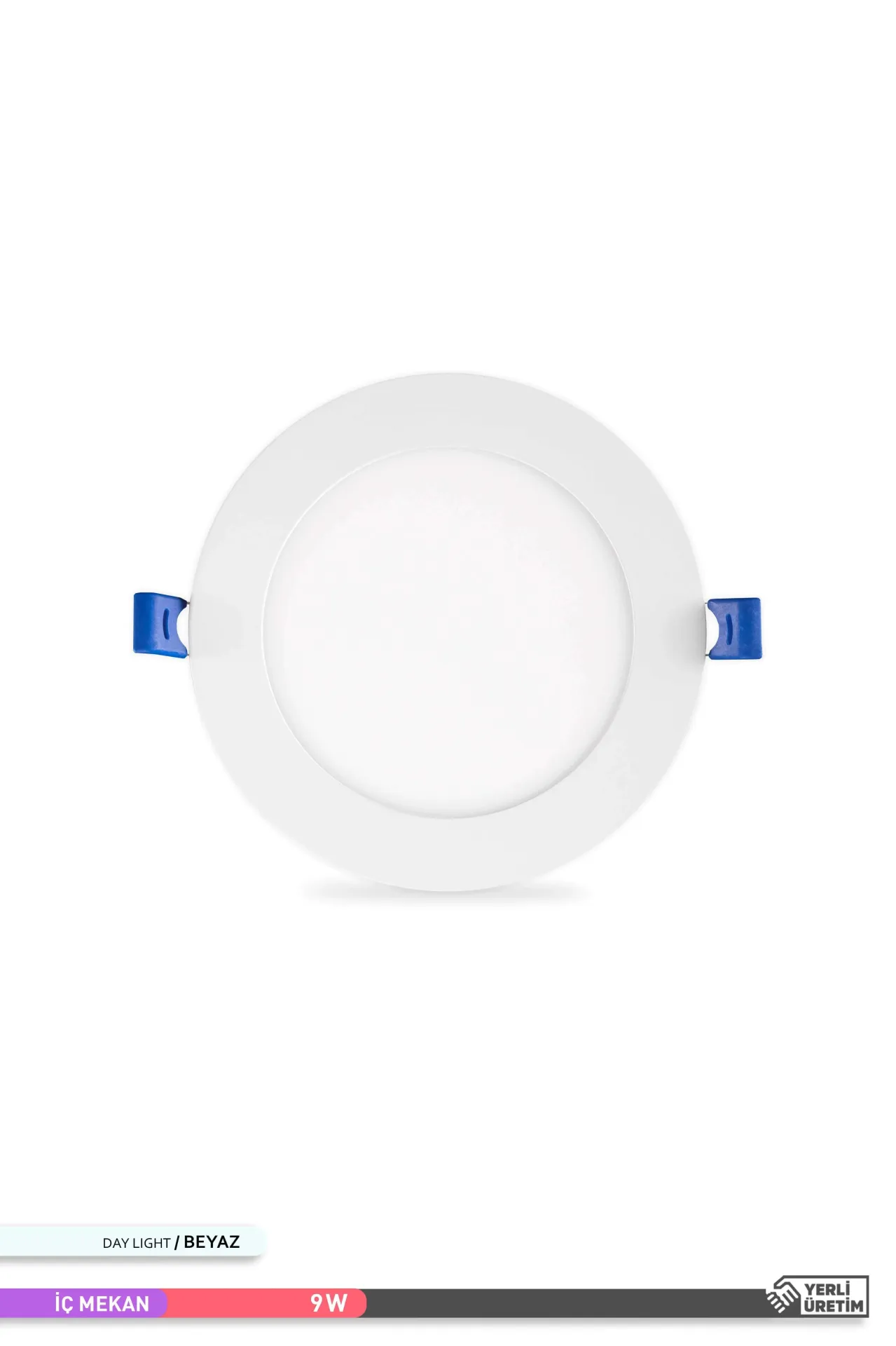 ACK AP01-00930 9W 6500K Beyaz Işık Sıva Altı Yuvarlak LED Panel