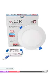 ACK AP01-00930 9W 6500K Beyaz Işık Sıva Altı Yuvarlak LED Panel