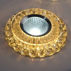 Sunlight Kristal Cam Spot Beyaz + Günışığı Fonksiyonlu