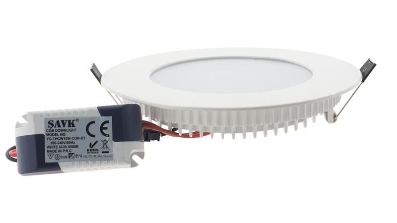 Şavk 12w Günışığı Slim Downlight Armatür