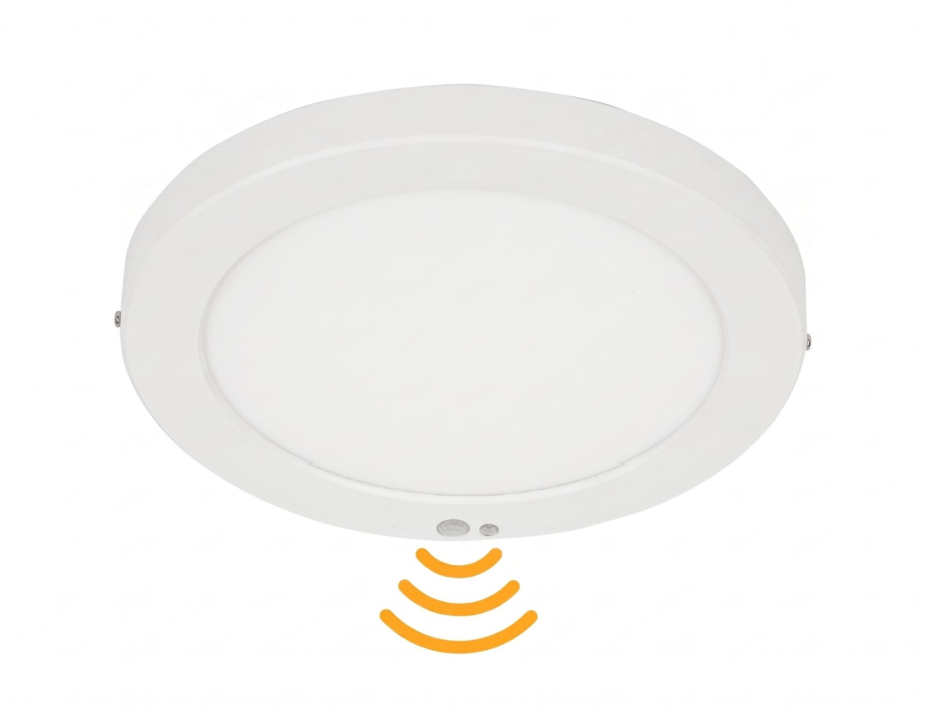 Pelsan 213776 Tio Yuvarlak 18W 1440 Lümen CCT Switchli (3000K/4000K/6500K) Metal Gövdeli Sıva Üstü Sensörlü LED Downlight Panel