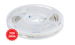 İNOLED 4320-02 24V DC Metrede 280 LED (SMD 2835) SCOB Silikon Kaplamalı İç Mekan Şerit LED 3000K Günışığı