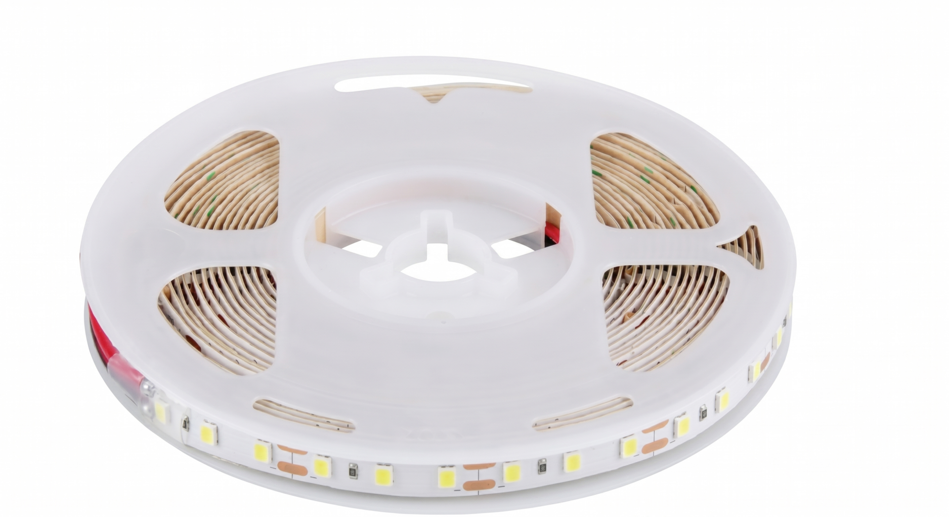 İNOLED 4314-07 12V DC Metrede 120 LED (SMD 2835) İç Mekan Şerit LED 4000K Naturel Beyaz 5 Metre Makara