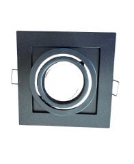 Goya GY 2117 Kare Siyah MR16 / GU10 Uyumlu LED Spot Kasa