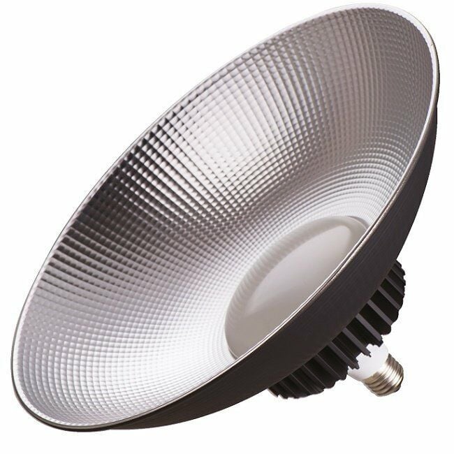 Yücel YHL-150 B 150W 12.000 Lümen 6500K Beyaz Işık E27 Duylu IP44 Yüksek Tavan LED Armatürü ve Reflektörlü Ampul