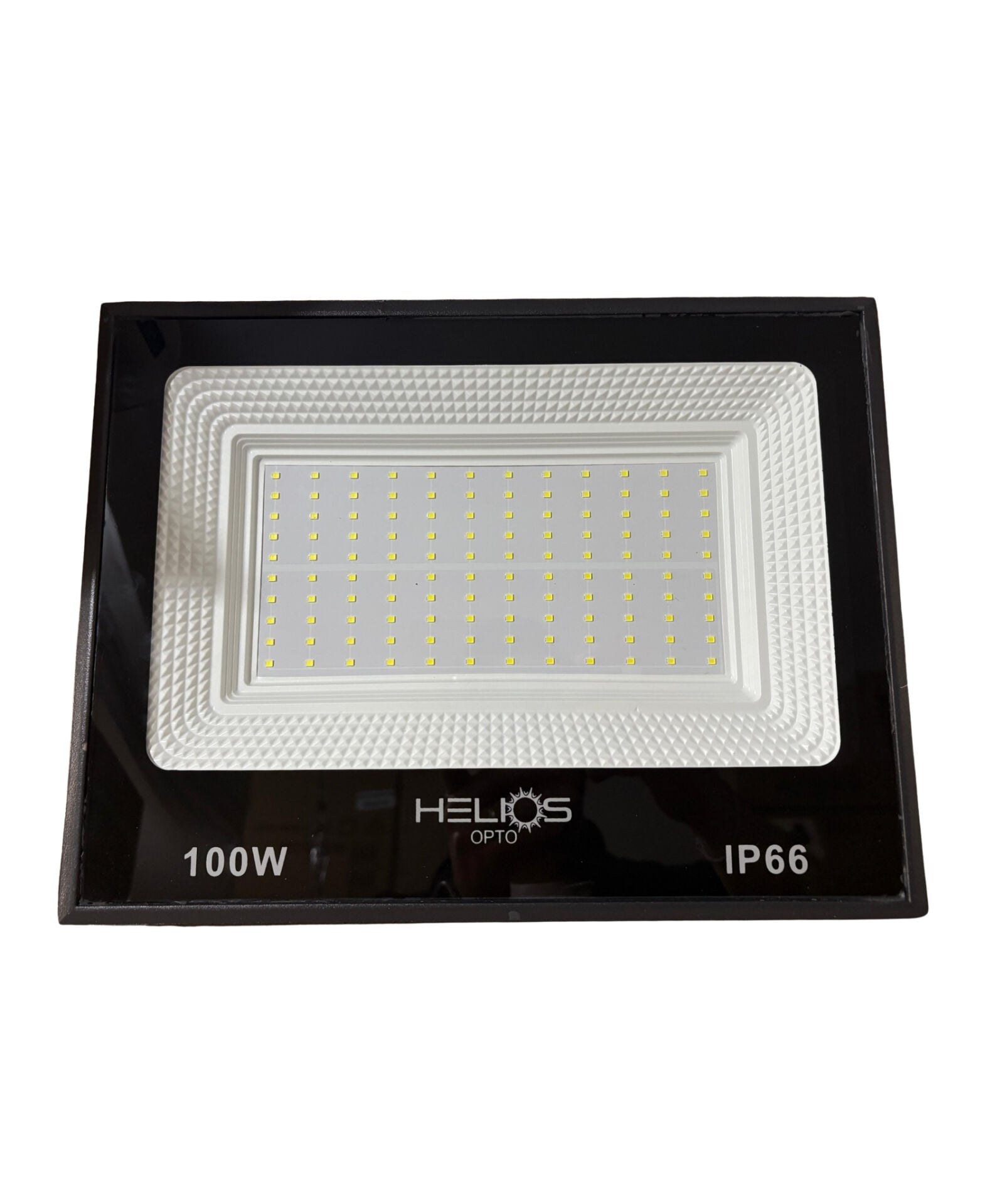 Helios Opto HS-3828 (HS-3813) 100W 12V-24V DC/AC IP66 Su Geçirmez 6500K Beyaz Işık Düşük Voltaj Slim LED Projektör