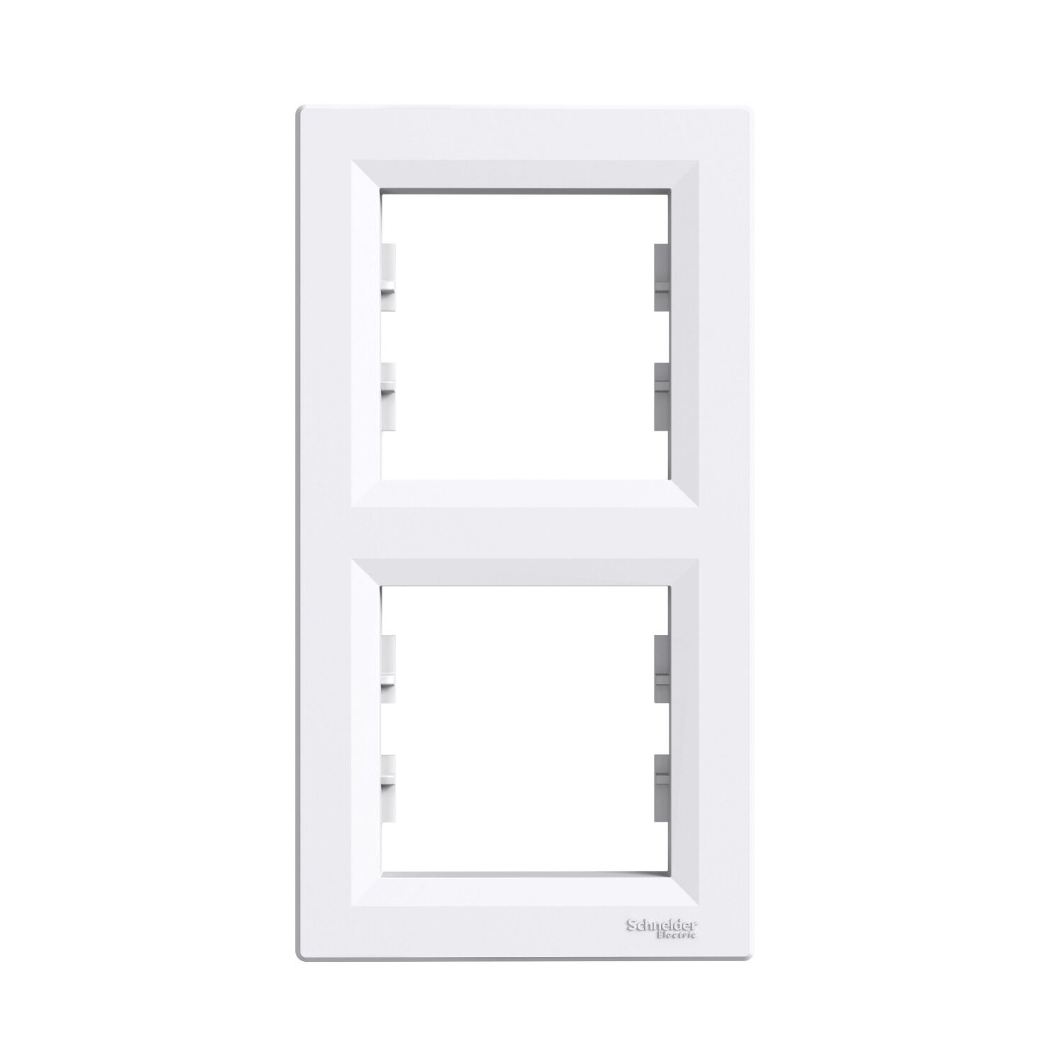 Schneider Asfora EPH5810221 Beyaz Dikey İkili Çerçeve